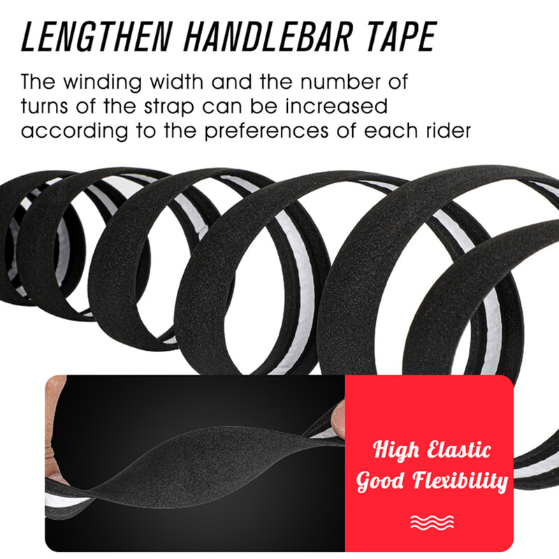 6 kom Traka za upravljač cestovnog bicikla Pojas za biciklističku ručku Ljepljivi remen Protuklizna šipka Oblozi Trake za pričvršćivanje Trake za upravljač