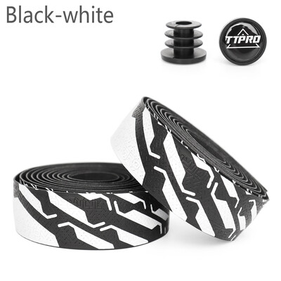 TTPRO velosipēda lente, neslīdoša amortizējoša ķirzaka raksts, divkrāsu ceļa grants stūres lente, velosipēdu detaļu vairumtirdzniecība