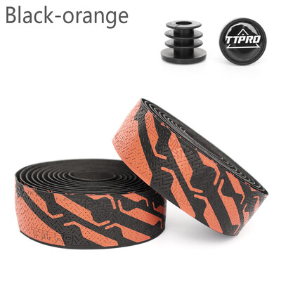TTPRO velosipēda lente, neslīdoša amortizējoša ķirzaka raksts, divkrāsu ceļa grants stūres lente, velosipēdu detaļu vairumtirdzniecība