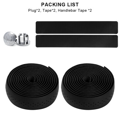 Velosipēda stūres lente MTB šosejas velosipēda PU ādas perforēta siksna elpojoša riteņbraukšanas roktura aptinuma siksnas Fiksēta pārnesumu siksna