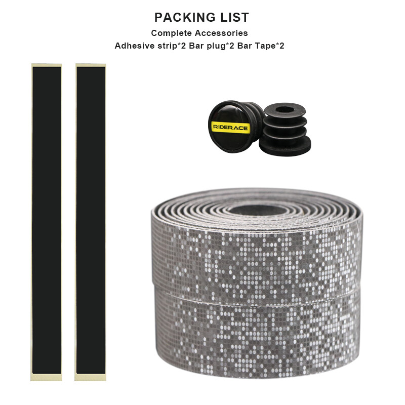 Velosipēda stūres lente Zvaigžņota debess riteņbraukšanai Roktura stieņa jostas siksnas PU Neslīdoša pretvibrāciju slāpējoša sacīkšu šosejas velosipēdu lente