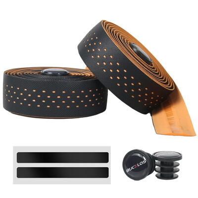 BUCKLOS šosejas velosipēdu stūres lentes Mīkstas amortizējošas velosipēdu stieņu lentes PU EVA Ērtas velosipēdu stieņu lentes Velosipēdu piederumi
