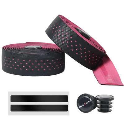 BUCKLOS šosejas velosipēdu stūres lentes Mīkstas amortizējošas velosipēdu stieņu lentes PU EVA Ērtas velosipēdu stieņu lentes Velosipēdu piederumi