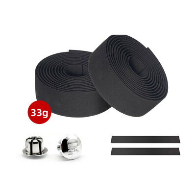 MOTSUV 1Pair jauns velosipēda stūres ceļa velosipēda pretslīdes silikagels EVA triecienu absorbcijas roktura lentes riteņbraukšanas aptinuma gala spraudnis