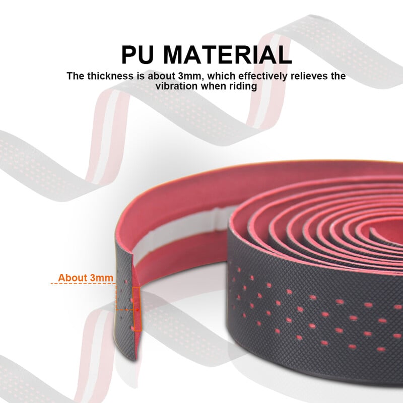 Velosipēdu stūres uztīšanas lente, šosejas riteņu stūre, pretslīdes sacīkšu lente, šūnveida dizains, stieņa satvērēja lente, velosipēdu piederumi