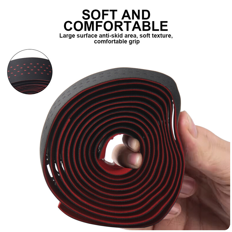 Velosipēdu stūres uztīšanas lente, šosejas riteņu stūre, pretslīdes sacīkšu lente, šūnveida dizains, stieņa satvērēja lente, velosipēdu piederumi