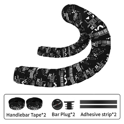 BUCKLOS šosejas velosipēdu stūres lentes mīkstas triecienizturīgas velosipēda stieņa aptinums PU EVA ūdensizturīgs riteņbraukšanas stūres lentes velosipēdu piederumi