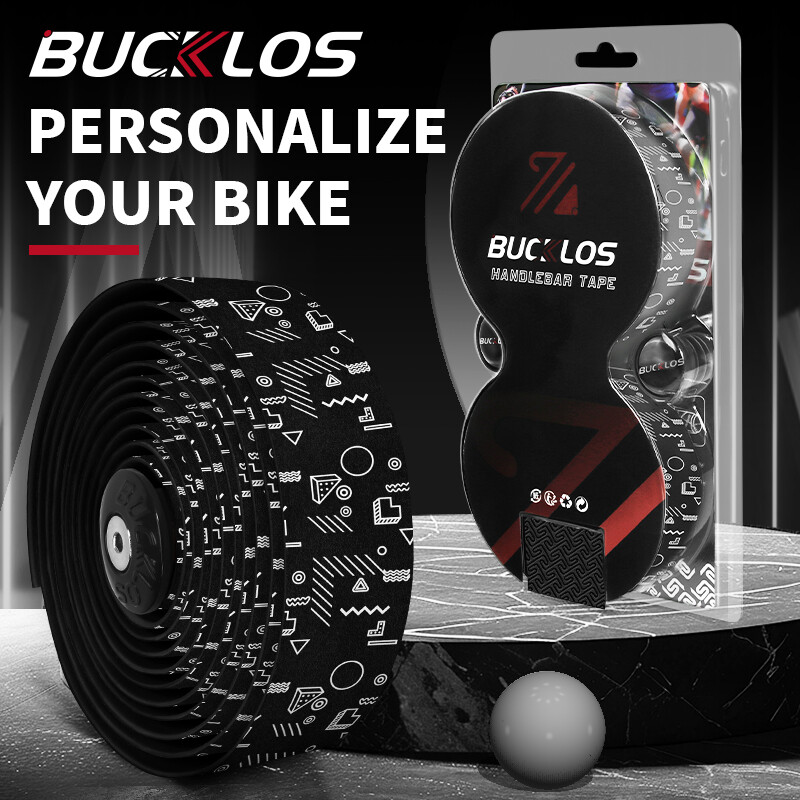 BUCKLOS šosejas velosipēdu stūres lentes mīkstas triecienizturīgas velosipēda stieņa aptinums PU EVA ūdensizturīgs riteņbraukšanas stūres lentes velosipēdu piederumi