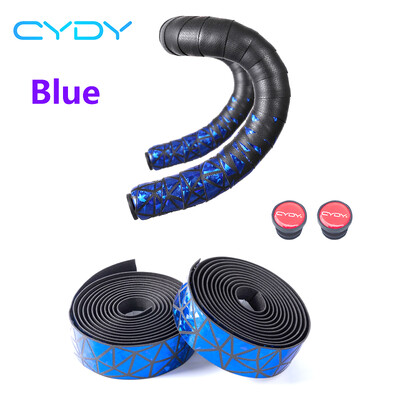 CYDY velosipēda stūres lente krāsaina PU+EVA riteņbraukšanas šosejas velosipēda roktura rokturis roktura stieņa jostas velosipēda siksnas riteņa pārsega piederumi
