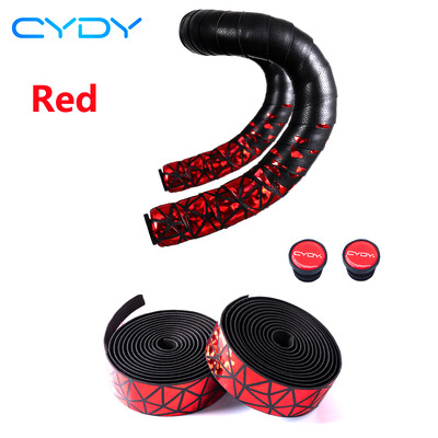 CYDY velosipēda stūres lente krāsaina PU+EVA riteņbraukšanas šosejas velosipēda roktura rokturis roktura stieņa jostas velosipēda siksnas riteņa pārsega piederumi