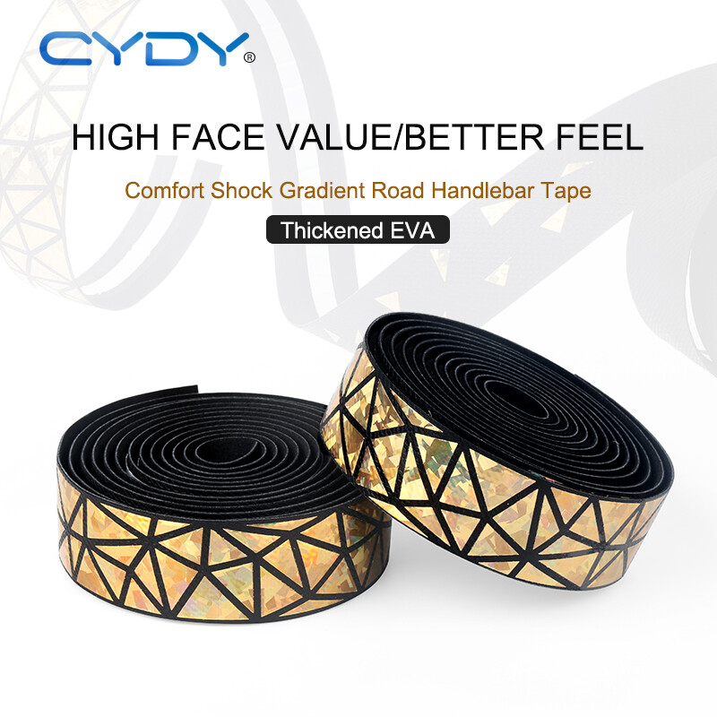 CYDY velosipēda stūres lente krāsaina PU+EVA riteņbraukšanas šosejas velosipēda roktura rokturis roktura stieņa jostas velosipēda siksnas riteņa pārsega piederumi