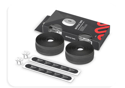 Promend Road Bike Handlebar Tape Μαύρο αναπνεύσιμο υλικό PU Αντιολισθητικό 200x3cm Αξεσουάρ ποδηλάτου ποδηλάτου