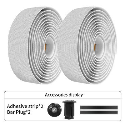 BUCKLOS Ταινίες τιμονιού ποδηλάτου Silicone+EVA Εργονομικές ταινίες ποδηλάτου δρόμου Αντιολισθητικές ταινίες τιμονιού Ανταλλακτικά ποδηλασίας