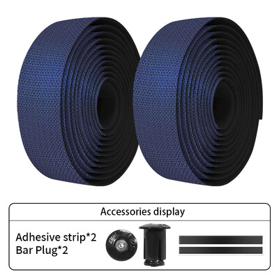 BUCKLOS Ταινίες τιμονιού ποδηλάτου Silicone+EVA Εργονομικές ταινίες ποδηλάτου δρόμου Αντιολισθητικές ταινίες τιμονιού Ανταλλακτικά ποδηλασίας