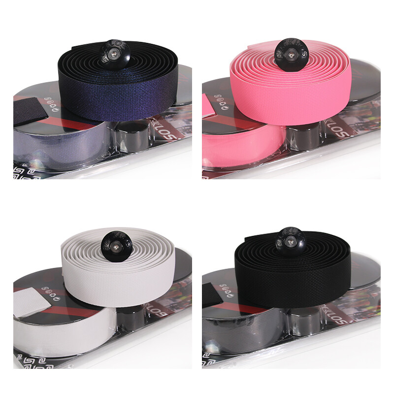 BUCKLOS Ταινίες τιμονιού ποδηλάτου Silicone+EVA Εργονομικές ταινίες ποδηλάτου δρόμου Αντιολισθητικές ταινίες τιμονιού Ανταλλακτικά ποδηλασίας