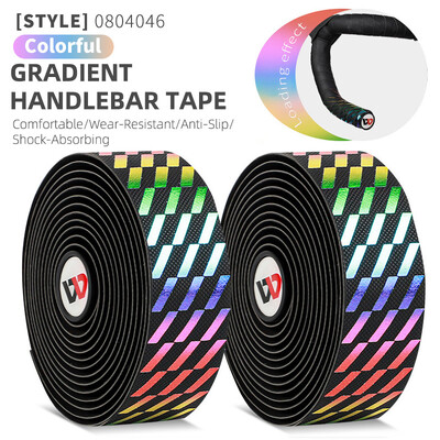 WEST BIKING šosejas velosipēda mīkstā stūres lente PU+EVA pretslīdes velosipēda stūres lente amortizators riteņbraukšanas aptinuma gala spraudnis