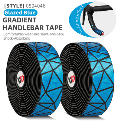 WEST BIKING šosejas velosipēda mīkstā stūres lente PU+EVA pretslīdes velosipēda stūres lente amortizators riteņbraukšanas aptinuma gala spraudnis