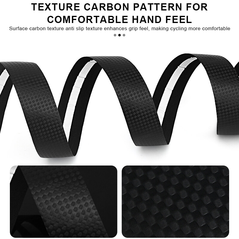 Velosipēda stūres lente, neslīdoša trieciena absorbcija šosejas velosipēda roktura siksnas riteņbraukšanai, mīksta pretvibrācijas lente ar stieņa gala spraudņiem