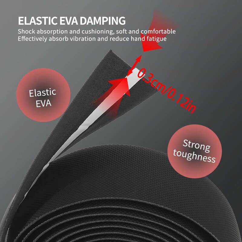 MOTSUV traka za upravljač cestovnog bicikla PU+EVA protuklizna traka za šipke otporna na udarce Trake za pričvršćivanje Biciklističke trake za upravljač Dodaci za bicikle