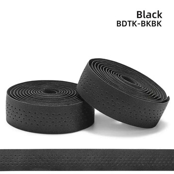 ROCKBROS Handlebar Tape PU Eva Anti-slip Wrap Мека дишаща удароустойчива пътна лента End Bar MT Дръжки за велосипеди Аксесоари за колоездене