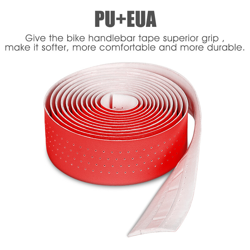 WEST BIKING Velosipēdu stūres lentes Ceļa velosipēda stūres lentes Pretslīdes elpojošs riteņbraukšanas stieņa aptinums šosejas velosipēdu piederumi