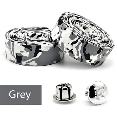 2 KOM EVA traka za upravljač bicikla Pojas za ručku biciklističkog brdskog bicikla Reflektirajuća folija Pojas za cestovni bicikl s čepovima