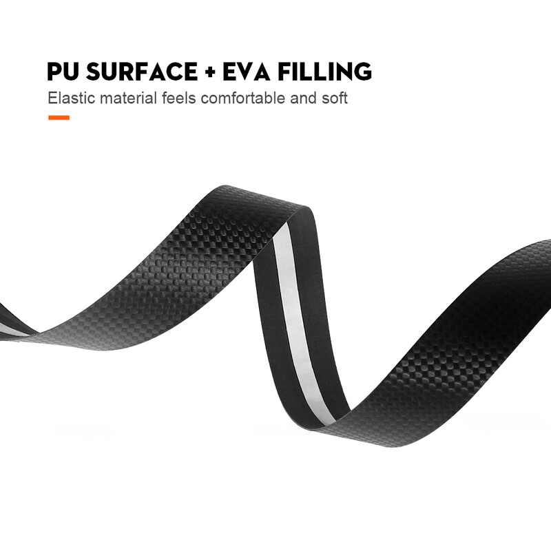 TOSEEK šosejas velosipēdu lentes velosipēdu stūres lentes 3K Carbon Woave PU ādas velosipēdu aksesuāri