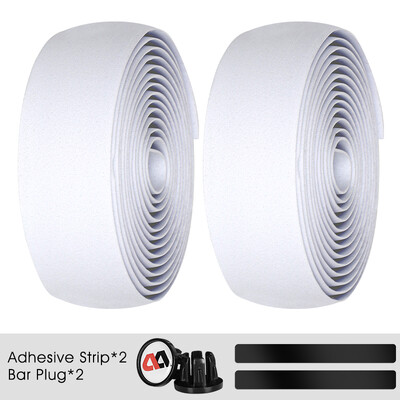 WEST BIKING Velosipēdu stūres lente Velosipēdu roktura jostas siksnas EVA pretslīdes šosejas velosipēdu roktura stieņa lente ar stieņa gala spraudņiem