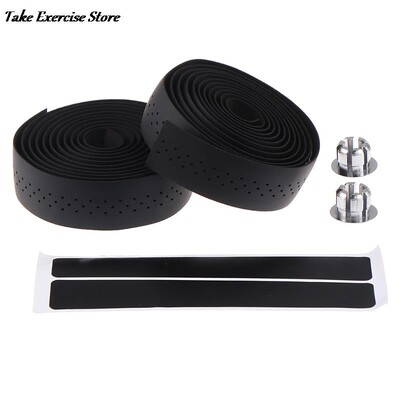 1 pāris riteņbraukšanas šosejas velosipēda stūres lente korķa EVA stieņa lente + 2 stieņa kontaktdakšas, sacīkšu velosipēda rokas stieņa lentes iesaiņojuma vakara lente