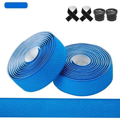 Bandă de ghidon pentru bicicletă de drum cu model 3D Bandă de ghidon anti-alunecare cu gel de siliciu Banda de ghidon de absorbție a șocurilor Banda de bară pentru ciclism Rachetă pentru undiță de pescuit