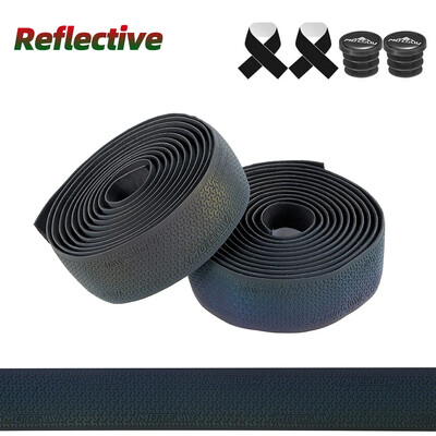 Bandă de ghidon pentru bicicletă de drum cu model 3D Bandă de ghidon anti-alunecare cu gel de siliciu Banda de ghidon de absorbție a șocurilor Banda de bară pentru ciclism Rachetă pentru undiță de pescuit