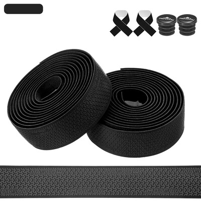 Bandă de ghidon pentru bicicletă de drum cu model 3D Bandă de ghidon anti-alunecare cu gel de siliciu Banda de ghidon de absorbție a șocurilor Banda de bară pentru ciclism Rachetă pentru undiță de pescuit