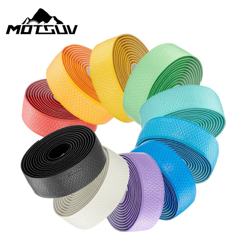 Bandă de ghidon pentru bicicletă de drum cu model 3D Bandă de ghidon anti-alunecare cu gel de siliciu Banda de ghidon de absorbție a șocurilor Banda de bară pentru ciclism Rachetă pentru undiță de pescuit