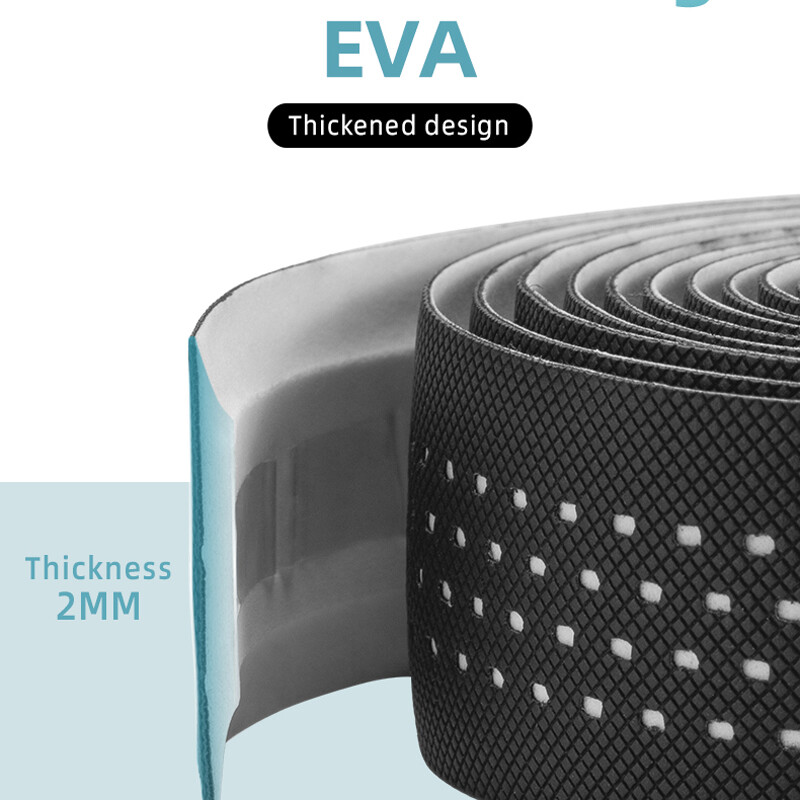 ROCKBROS traka za upravljač PU Eva protuklizna folija Mekana prozračna traka otporna na udarce Krajnja traka MT Ručke za bicikl Dodaci za biciklizam