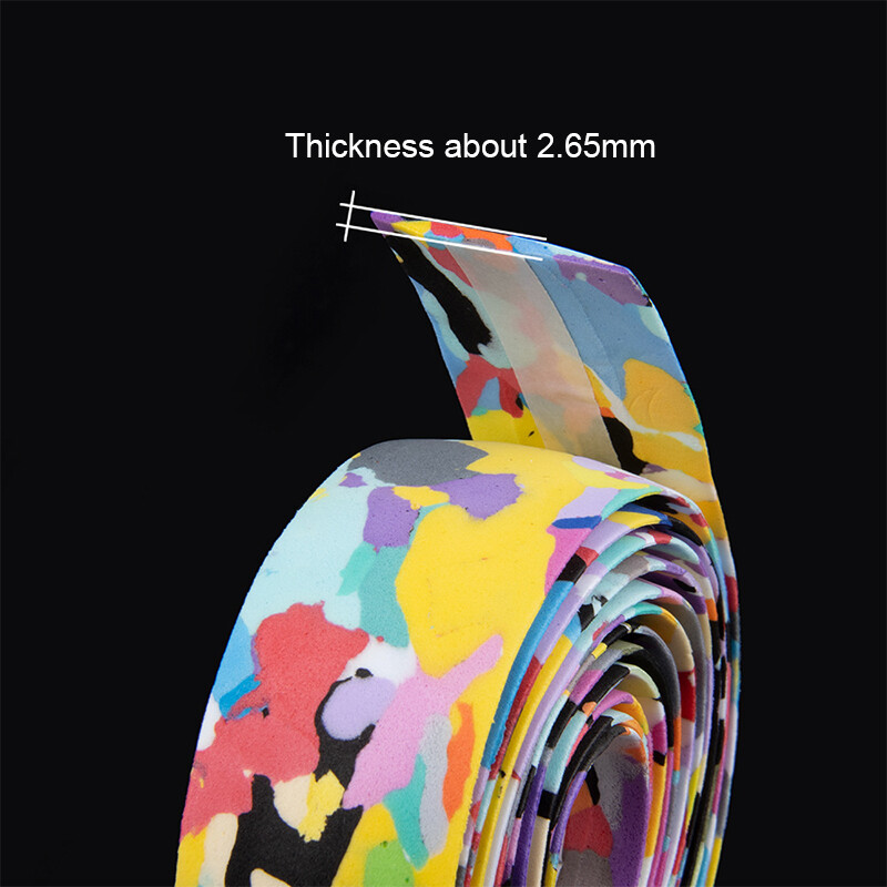 JIBOO Nová páska na riadidlá bicykla Stretch EVA Pohodlné navíjanie bicykla 2150 mm Páska na riadidlá cestného bicykla Grip Cyklistické príslušenstvo