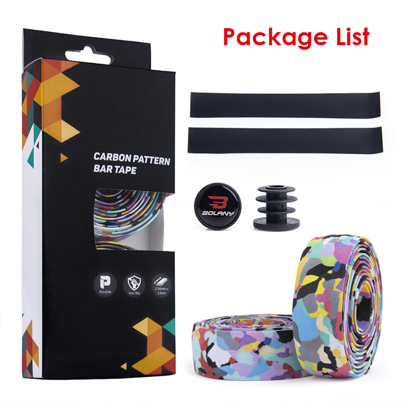 JIBOO Nová páska na riadidlá bicykla Stretch EVA Pohodlné navíjanie bicykla 2150 mm Páska na riadidlá cestného bicykla Grip Cyklistické príslušenstvo
