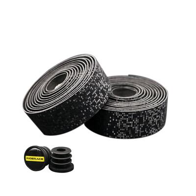 Velosipēda stūres lentes ceļa velosipēda pretslīdes PU zvaigžņotā debess trieciena absorbcijas rokturis lentes riteņbraukšanas aptinuma gala spraudnis