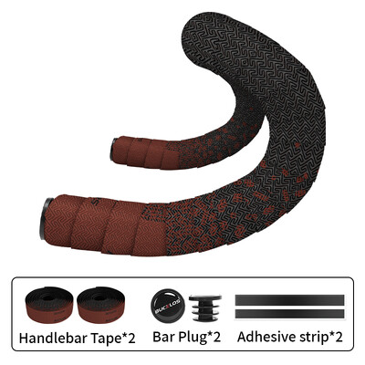 BUCKLOS velosipēdu stūres lentes Neslīdošas triecienizturīgas šosejas riteņbraukšanas stieņa lentes PU EVA šosejas velosipēdu stūres lentes velosipēdu piederumi