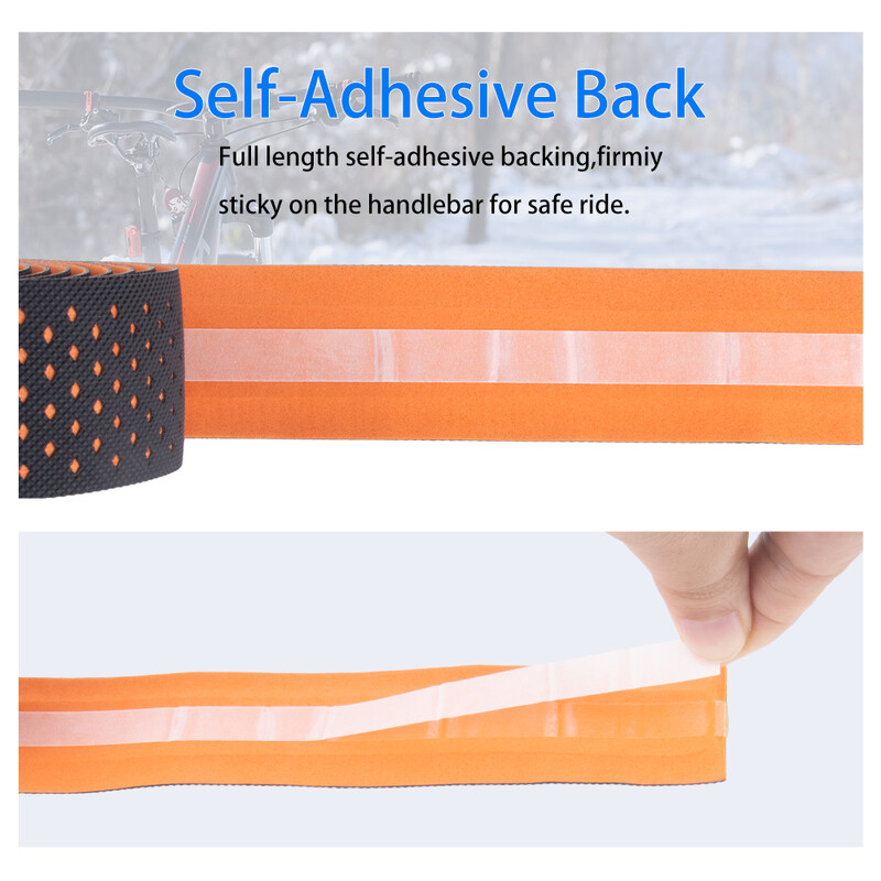 VIARON šosejas velosipēdu stūres lentes velosipēda piederumi 1 pāra riteņbraukšanai, mīksts PU EVA pretslīdes MTB velosipēdu stieņa lentes amortizators