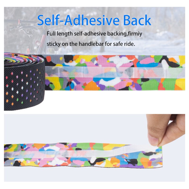 VIARON šosejas velosipēdu stūres lentes velosipēda piederumi 1 pāra riteņbraukšanai, mīksts PU EVA pretslīdes MTB velosipēdu stieņa lentes amortizators