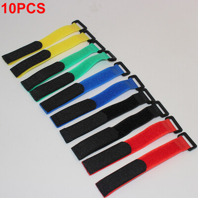 5 kom/lot Držač remena za upravljač bicikla Univerzalna biciklistička svjetiljka Zavoji za uže za vezivanje Najlonska ljepljiva kravata Fiksni predmeti Remen za bicikl