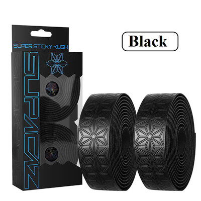 1 pāris pretslīdes šosejas velosipēda stūres lente ar stieņa gala aizbāžņiem amortizējoša sviedri, roktura stienis, velosipēda stieņa stieņa siksna