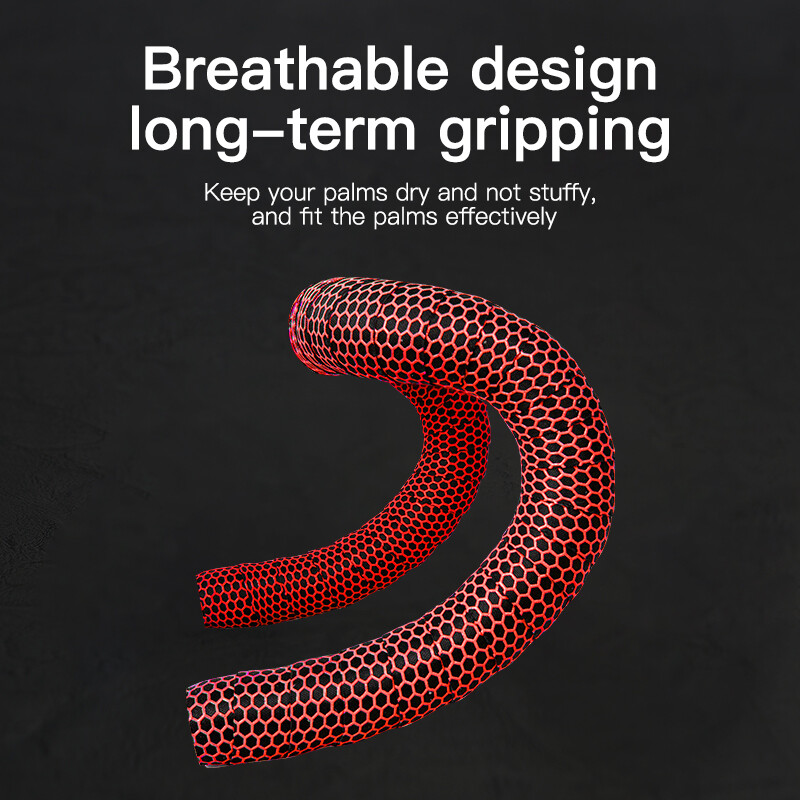 MOTSUV velosipēda stūres lentes šosejas velosipēda silikagela lente EVA mīksta elpojoša velosipēda stieņa lente ar fiksētu pārnesumu siksnu velosipēdu aksesuāri