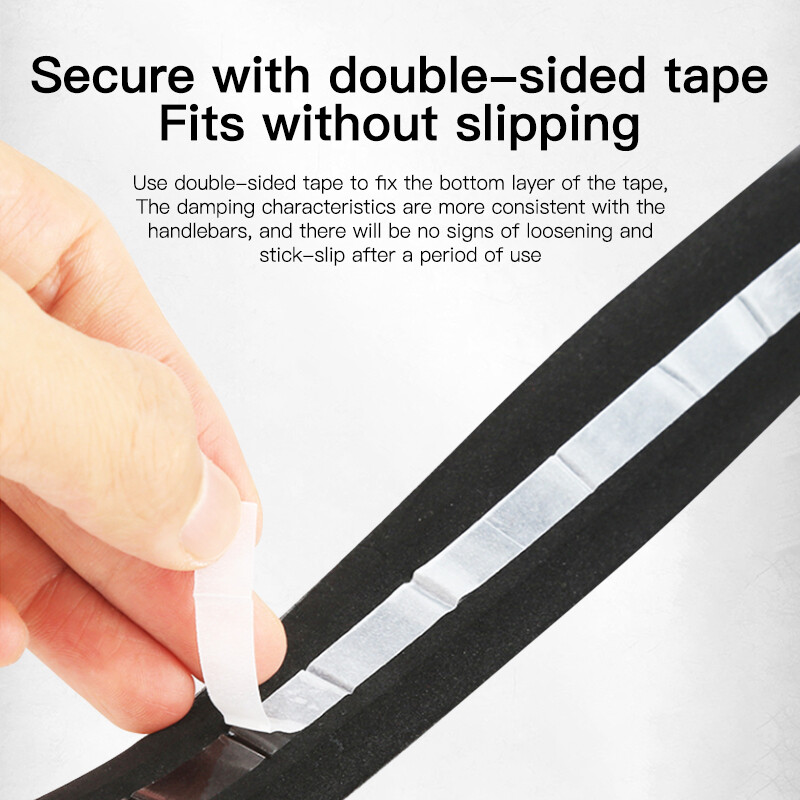 MOTSUV velosipēda stūres lentes šosejas velosipēda silikagela lente EVA mīksta elpojoša velosipēda stieņa lente ar fiksētu pārnesumu siksnu velosipēdu aksesuāri