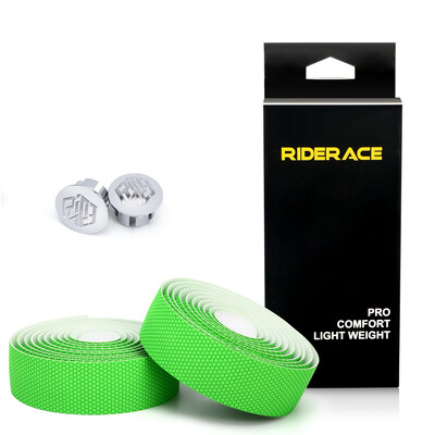 Banda de ghidon pentru bicicletă de drum cu 2 dopuri de bară Bandă de bară de bicicletă anti-alunecare care absoarbe șocurile PU EVA Moale Confortabile Accesorii pentru ciclism