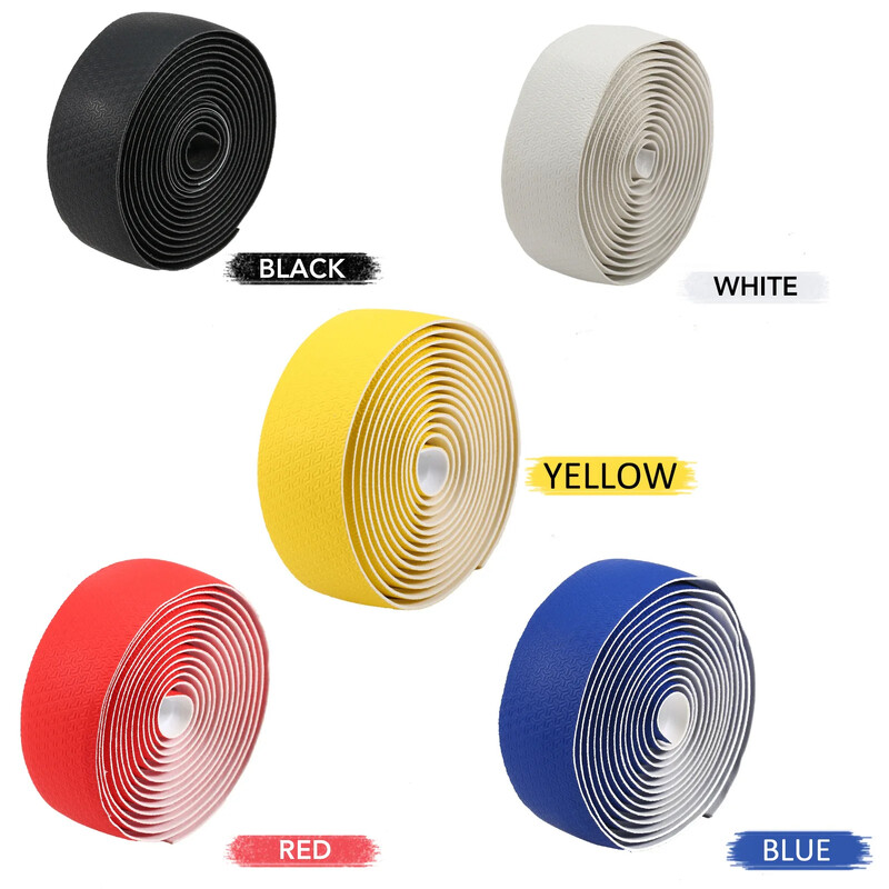 Ceļu velosipēdu silikagela lente EVA mīksta elpojoša velosipēda stieņa lente Fiksēta pārnesumu lente