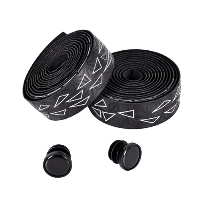TRIFOX 1Pair velosipēda stūres lentes pretslīdēšanas triecienu absorbcijas riteņbraukšanas aptinums šosejas velosipēda roktura siksnas ar gala spraudni velosipēda daļu
