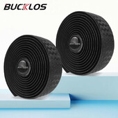 BUCKLOS šosejas velosipēdu stūres lentes EVA PU velosipēda stieņa lente mīksta riteņbraukšanas pretslīdes siksnas Profesionālās velosipēdu roktura siksnas
