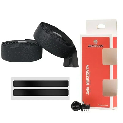 BUCKLOS šosejas velosipēdu stūres lentes EVA PU velosipēda stieņa lente mīksta riteņbraukšanas pretslīdes siksnas Profesionālās velosipēdu roktura siksnas