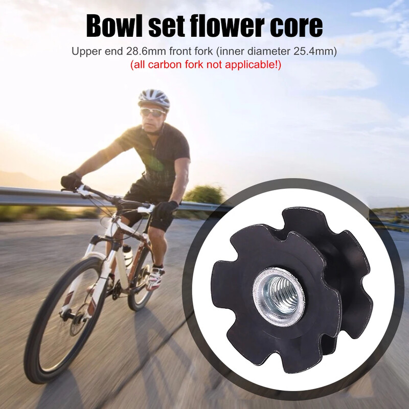 1-3 KOM 28,6 mm MTB cestovni bicikl, slušalice s prednjom viljuškom, biciklistička zvjezdasta matica, pričvrsni vijci upravljača, utikač upravljača MTB vilica, dio cestovnog bicikla